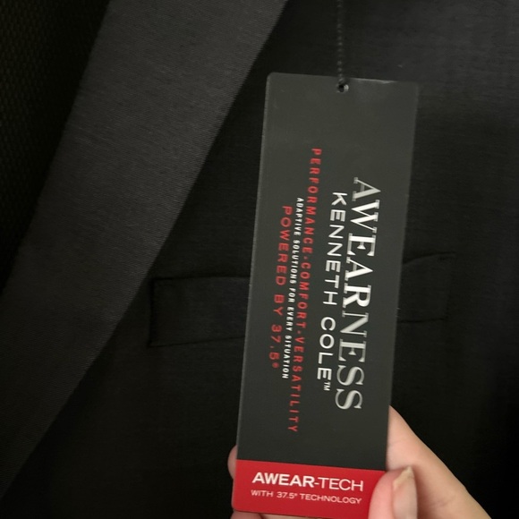 NWT Kenneth Cole Awarenss Awear-tech Sport Jacket 48R Formal Sleek Office - Picture 13 of 16